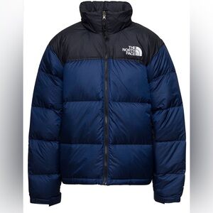 The North Face Navy Blue and Black Puffer Jacket